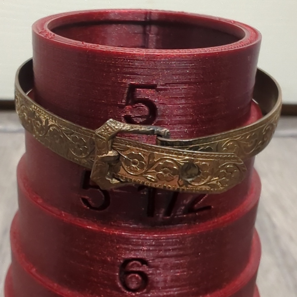 Vintage Antique Victorian Gold Buckle Child Bracelet - Picture 5 of 8
